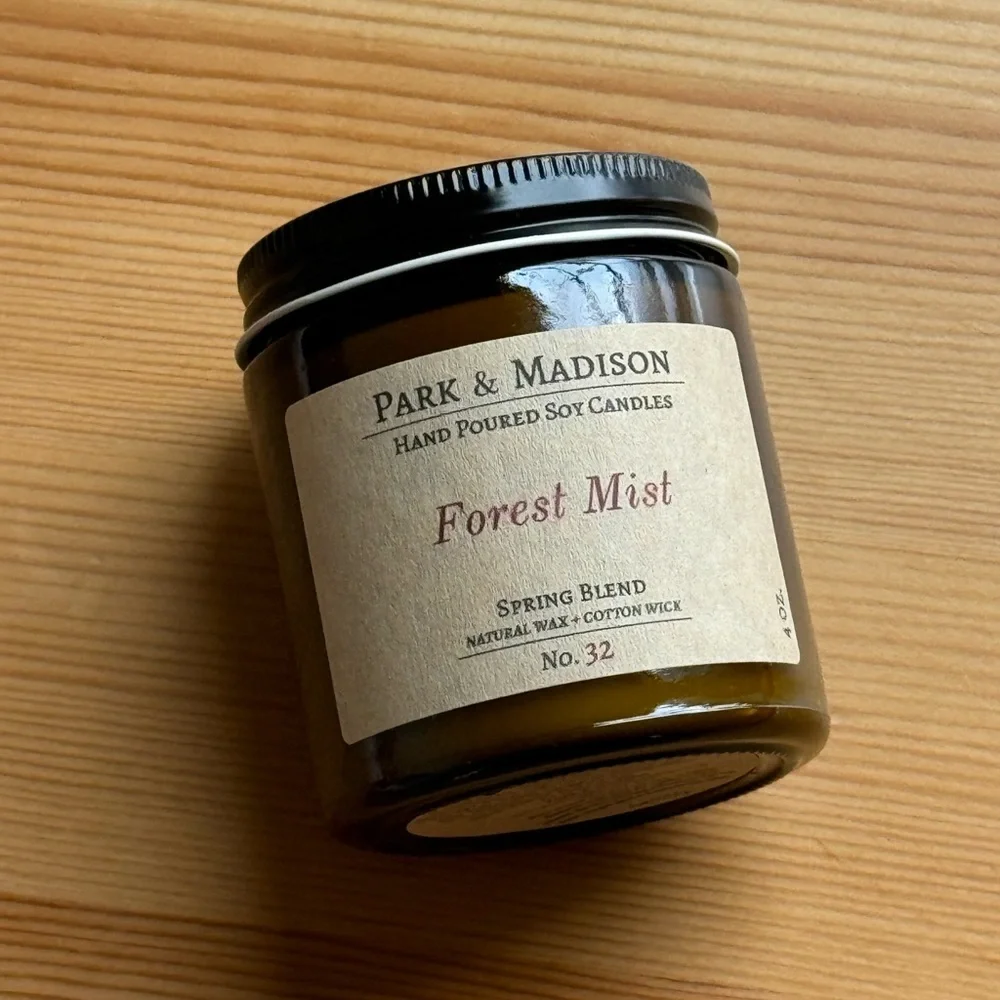 PARK & MADISON Forest Mist 4oz Soy Candle - Picture 2 of 4